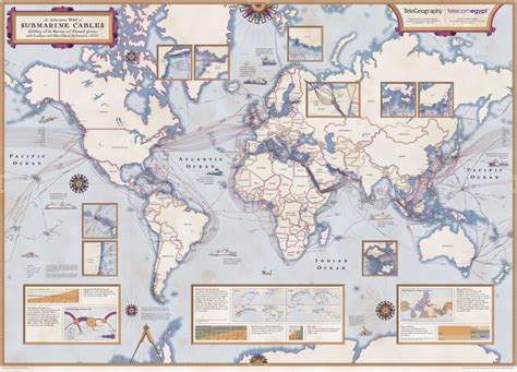 Feast Your Eyes on the 2023 Submarine Cable Map