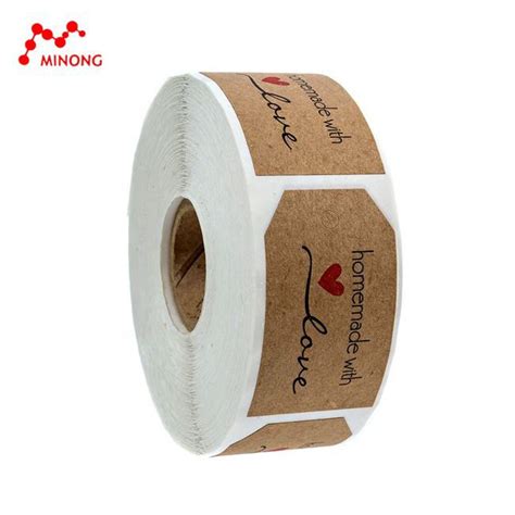 China Customized Kraft Paper Sticker Manufacturers, Suppliers - Factory Direct Wholesale - MINONG