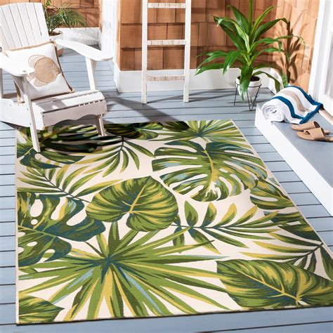 Better Homes & Gardens Palm Leaf Woven Outdoor Rug , 5 x 7 - Walmart.com in 2021 | Better homes ...