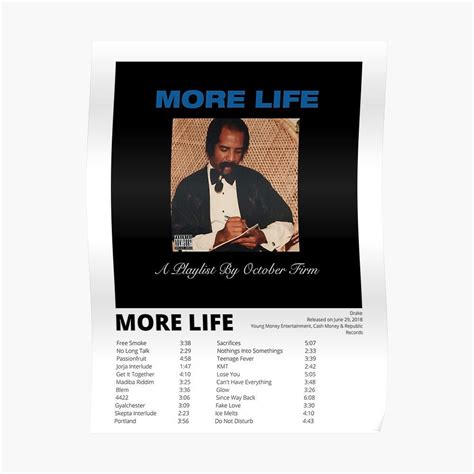 More Life Drake Album Poster | Etsy