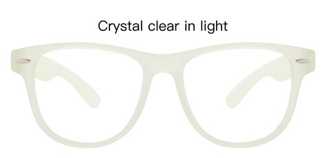 Nash Square Blue Light Blocking Glasses - Clear | Kids' Eyeglasses | Payne Glasses
