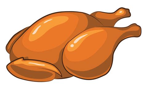 Cooked Chicken Clip Art