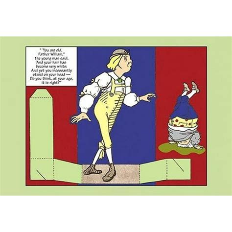 Alice in Wonderland: Father William Stands on his Head Poster Print by ...