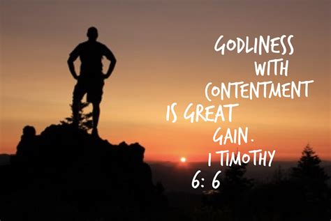 Why Godliness With Contentment Is Great Gain (I Timothy 6:6)