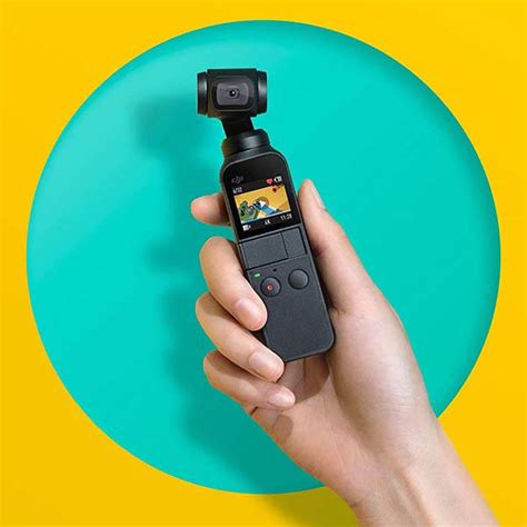 DJI Osmo Pocket Handheld Camera with 3-Axis Gimbal Stabilizer | Gadgetsin