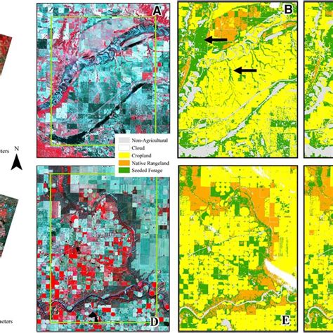 NDVI phenological variables derived from all three dates of Landsat 8 data. | Download ...