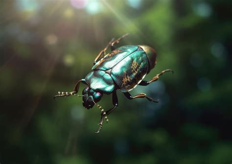 Premium AI Image | Beetles are insects that form the order Coleoptera