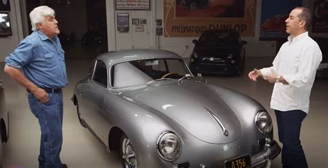 Jerry Seinfeld Swings By Jay Leno’s Garage