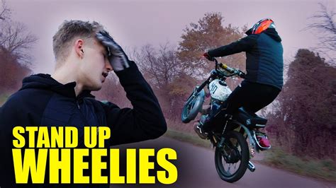 Die machen FIX & FERTIG?! || Simson STAND-UP WHEELIES!? Selbstexperiment: Wheelie Challenge #05 ...