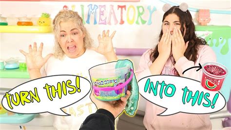 TURN THIS INTO THIS SLIME CHALLENGE! Slimeatory #586 - YouTube | Slime ...