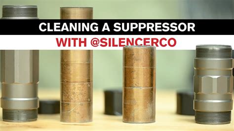 The Best Suppressor Cleaning Methods with @SilencerCo #howto #nfa #silencer - YouTube