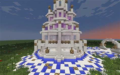 Cloud Tower- an "Above the Clouds" Build by Crafty Minecraft Project