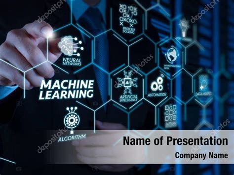 Intelligence concept machine learning PowerPoint Template ...