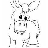Little Mexican Donkey Coloring Pages  Color Luna sketch template