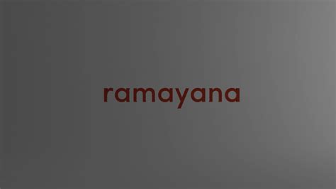 ArtStation - Ramayana Logo