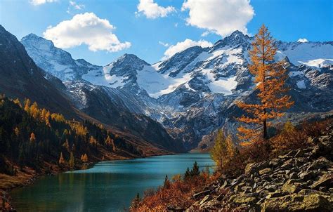 Fall Mountain Lake Wallpapers - Top Free Fall Mountain Lake Backgrounds - WallpaperAccess