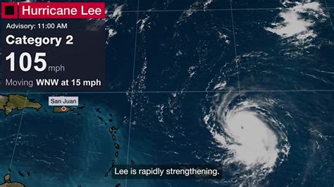 Hurricane Lee Forecast To Become Cat 5 - Videos from The Weather Channel