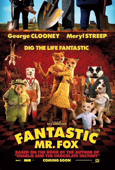 Wes Anderson's "Fantastic Mr. Fox" is feral, fabulous, foxy fun ⋆ ...