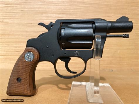 COLT AGENT LIGHTWEIGHT PARKERIZED SNUB NOSE DOUBLE-SINGLE ACTION REVOLVER 38SPL