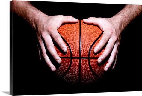 Hands holding a basketball Wall Art, Canvas Prints, Framed Prints, Wall Peels | Great Big Canvas