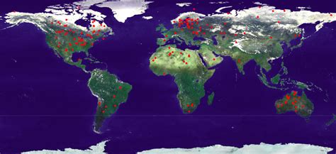 Interactive Map of Terrestrial Impact Craters