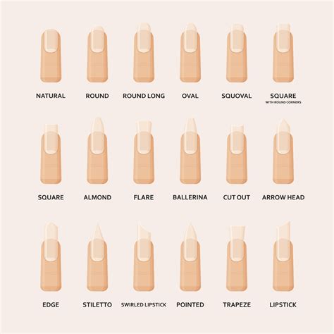 14 Nail Shapes To Try At Your Next Manicure | Glamour UK