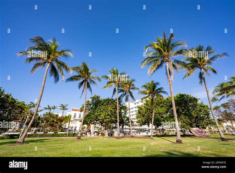 Lummus Park Miami Beach photo Stock Photo - Alamy