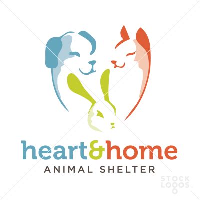 heart and home animal shelter | Animal shelter logo, Animal shelter ...