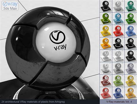 VRay material Collection - 264 VRay materials for 3dsMax