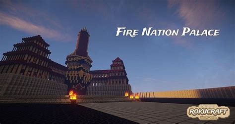 Fire Nation Palace | Rokucraft Minecraft Project