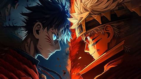 Luffy vs Naruto Fight Art, HD wallpaper | Peakpx