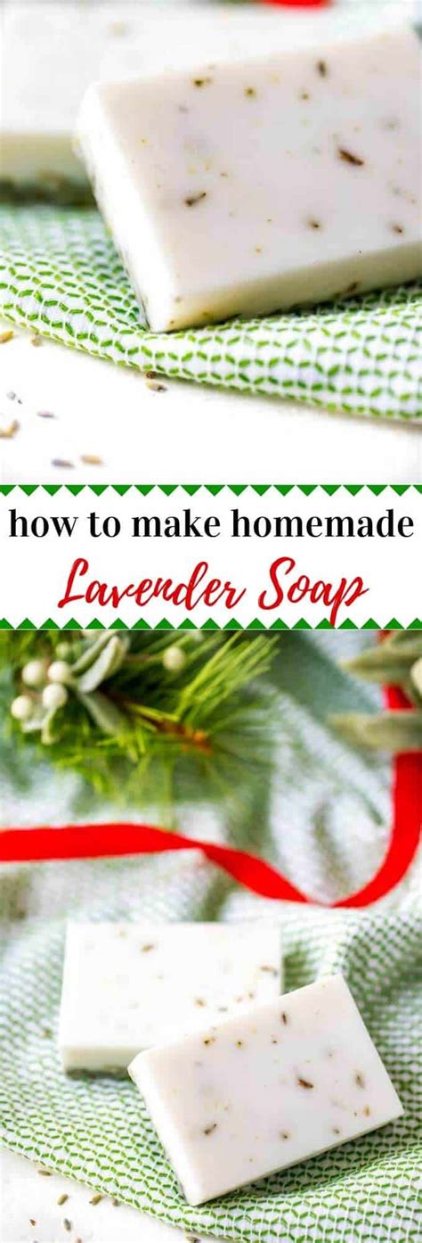 How to Make Lavender Soap - DIY Lavender Soap