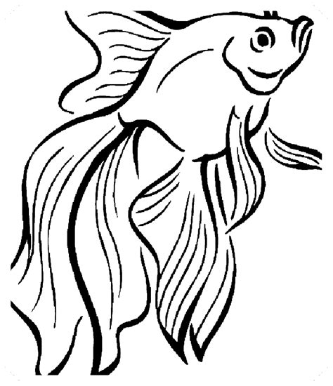 dibujos para colorear de peces y animales marinos - Dibujo imágenes