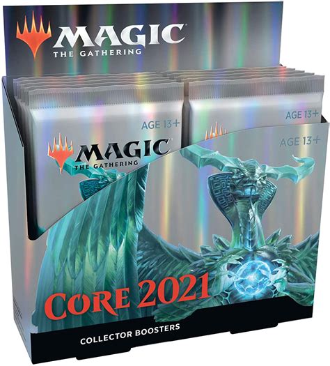 Magic: The Gathering Core Set 2021 Collector Booster Box Images and ...