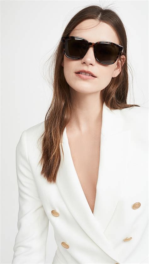 Gucci Logo Classic Sunglasses | Shopbop