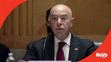 DHS Sec. Mayorkas Opening Statement Transcript: National Security ...