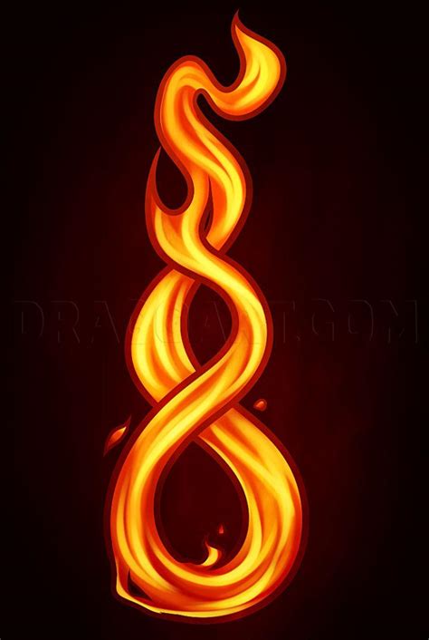 25 Easy Flames Drawing Ideas - How to Draw Flames