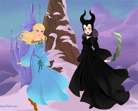 Maleficent and Aurora by M-Mannering on DeviantArt