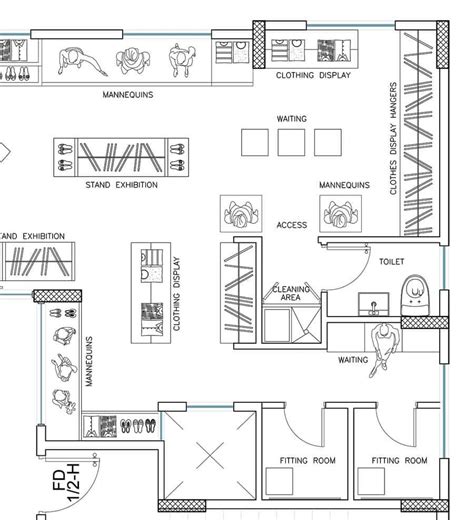 Entry #4 by arqfernandezr for To design 2d interior space & furniture layout by Autoc… | Retail ...