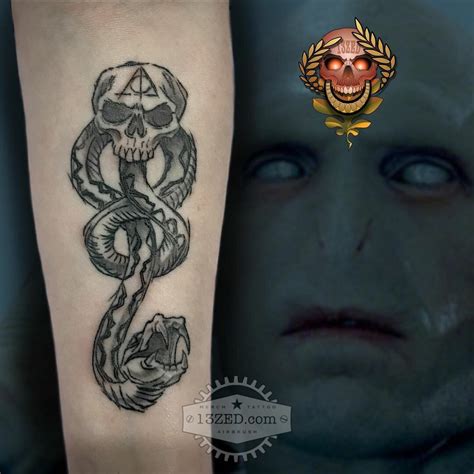 101 Amazing Death Eater Tattoo Designs You Need To See! | Outsons | Men ...