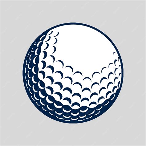 Premium Vector | Golf ball vector, silhouette golf ball,