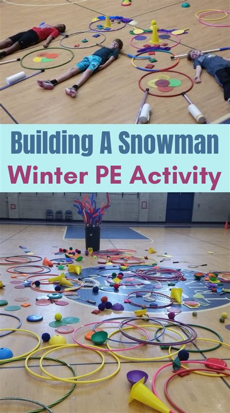 Building a snowman winter pe activity – Artofit