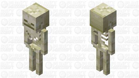 Bone block like skeleton Minecraft Mob Skin