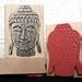 Zen Buddha rubber stamp from oldislandstamps | Etsy
