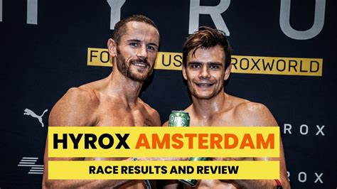 HYROX Amsterdam - Race Results and Review - YouTube