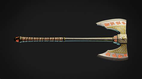 ArtStation - Fantasy two handed axe | Game Assets