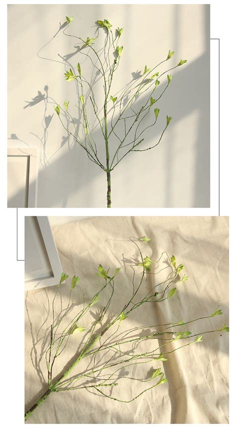 2021 Hot Sale Decorative Tree Branches Color Spring Willow Branch Green ...