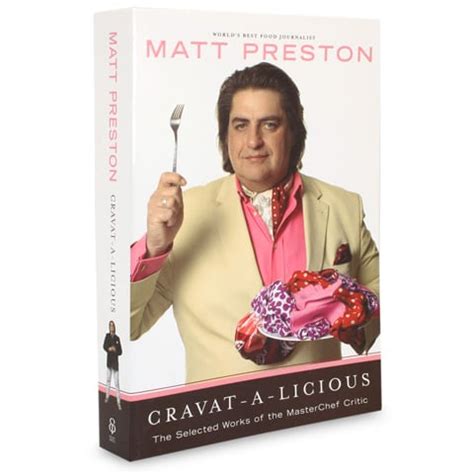 Cookbook - Matt Preston Cravat-a-licious | Peter's of Kensington