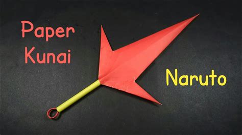 Origami Naruto || How to Make Paper Ninja Weapons || Paper Craft - YouTube