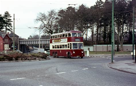 Cardiff Trolleybus at Roath Park terminus, 1968. | Crewcastrian | Flickr